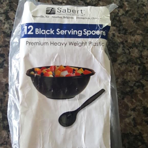 Sabert new 12 serving spoons - Picture 2 of 3